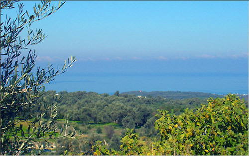 Agia Triada (Rethymnon): Blick auf die Bucht